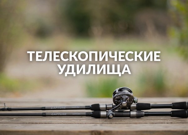 Телескопические удилища
