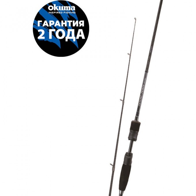 Удилище OKUMA Psycho Perch Spin 7'7'' 230cm 1-8g 2sec Solid TIP PSY-S-772ULa